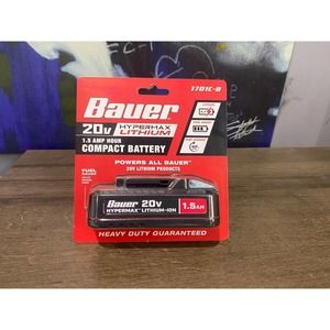 BAUER 20V 1.5 AH High Compact Lithium-Ion Battery
